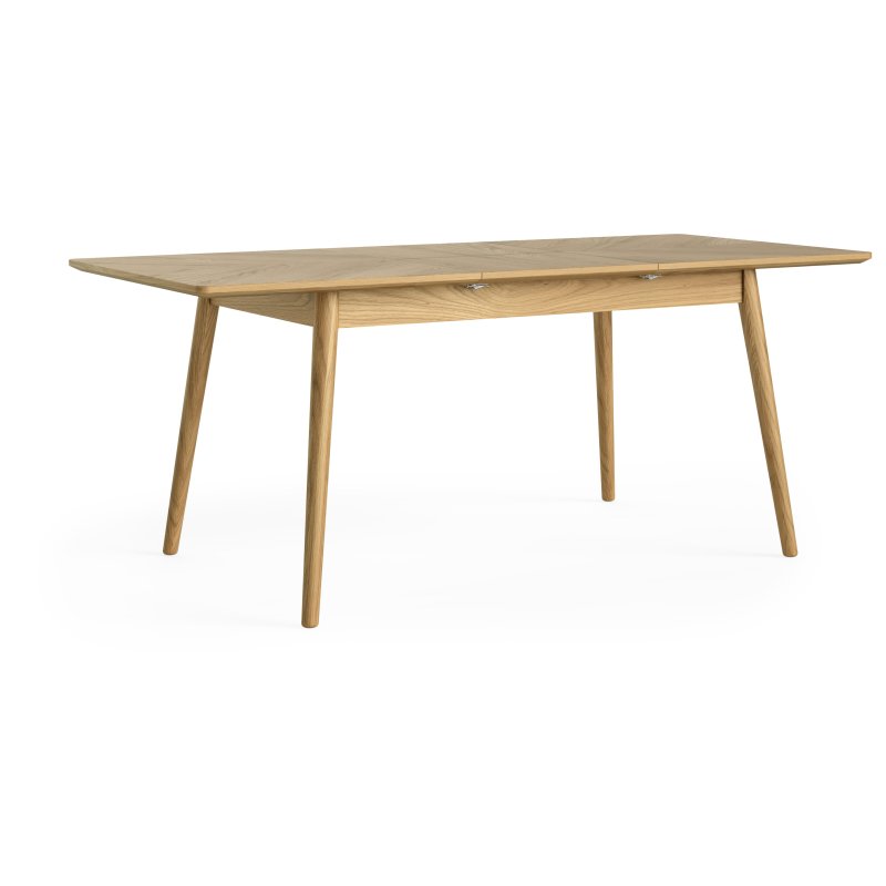 Valencia Small Extending Dining Table white background