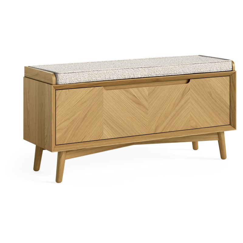 Valencia Storage Bench white background