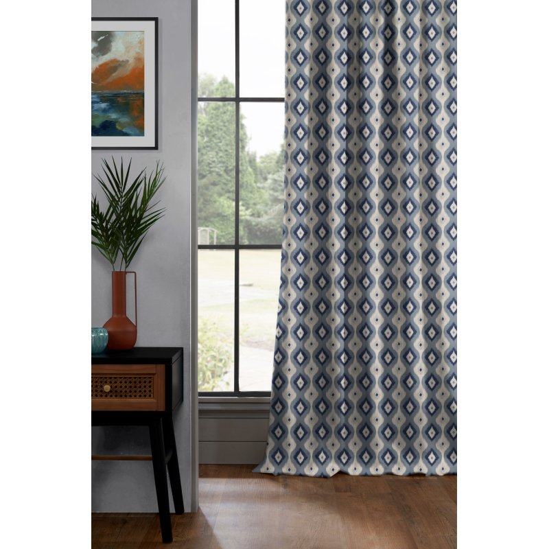 Lifestyle image of Chalet Navy Curtains