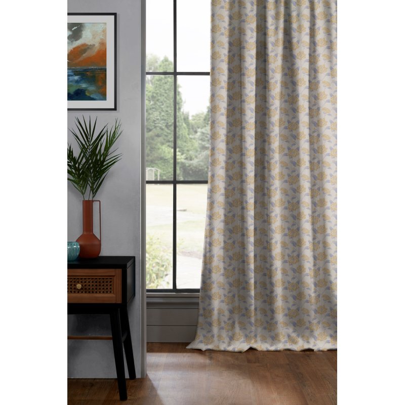 Lifestyle image of Corsica Gold Curtains