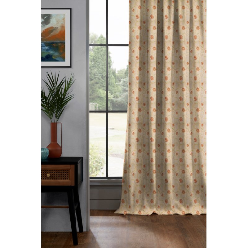 Lifestyle image of Louis Terracottaa Curtains