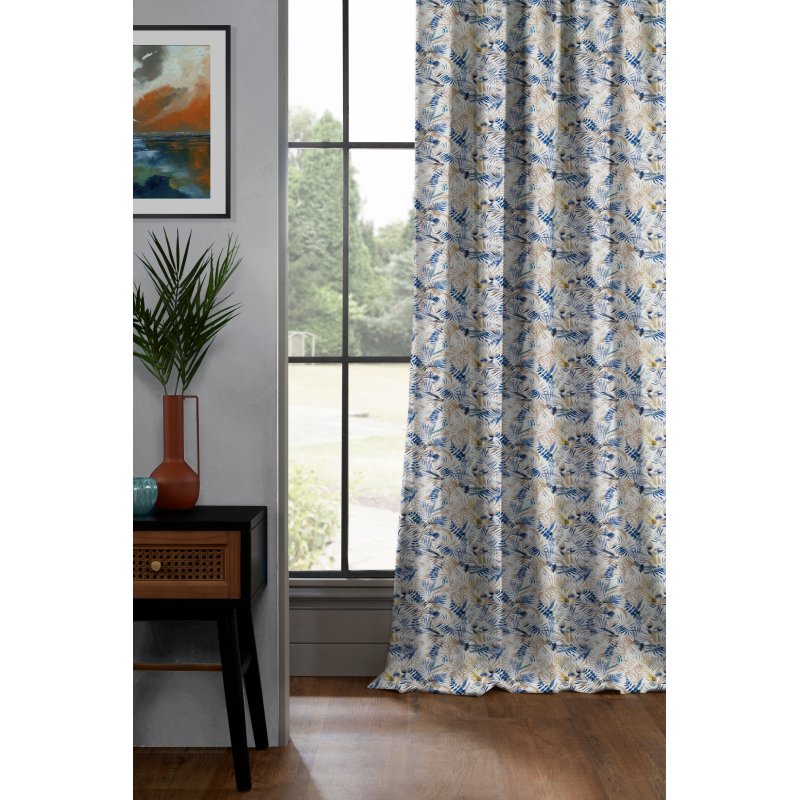 Lifestyle image of Makati Blue Curtains