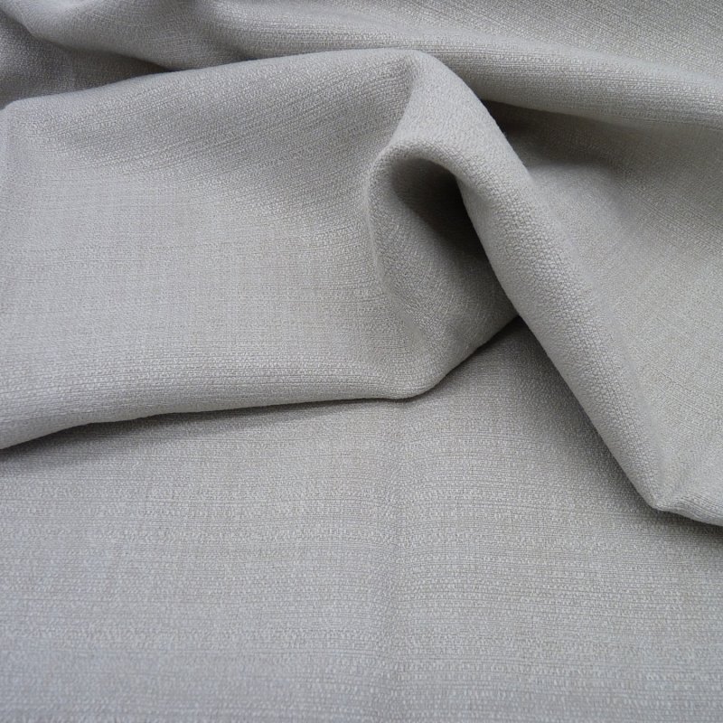 Close up of the rippled Prima fabric in Grey