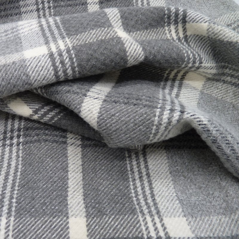 Close up of the rippled Trinity fabric in Dove