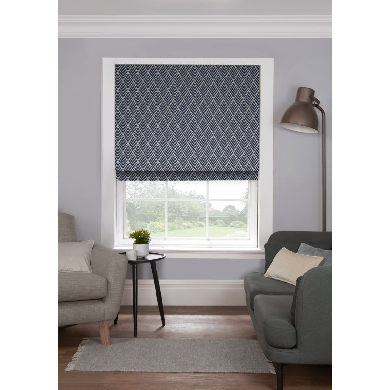 Lifestyle image of Asana Navy Blinds