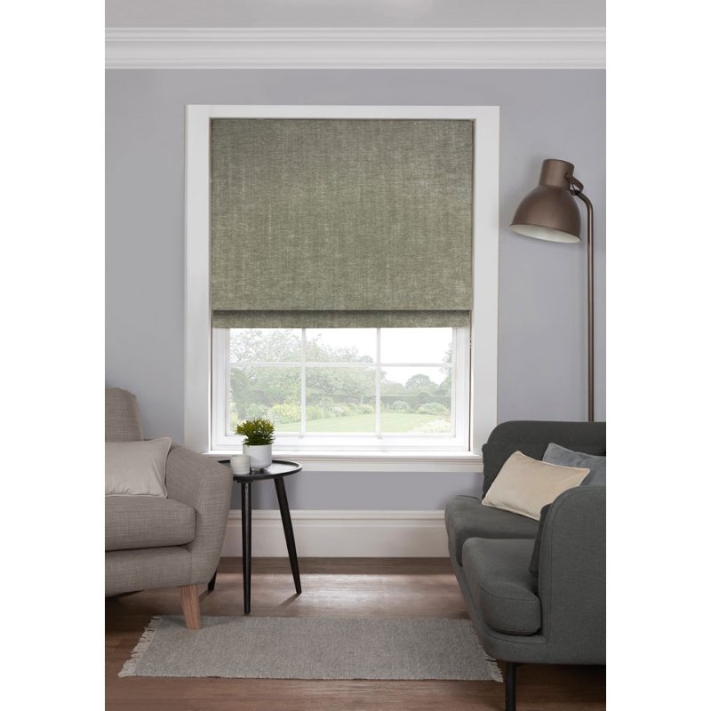 Gordon John Style Furnishings Made to Measure Roman Blinds Braga Mist