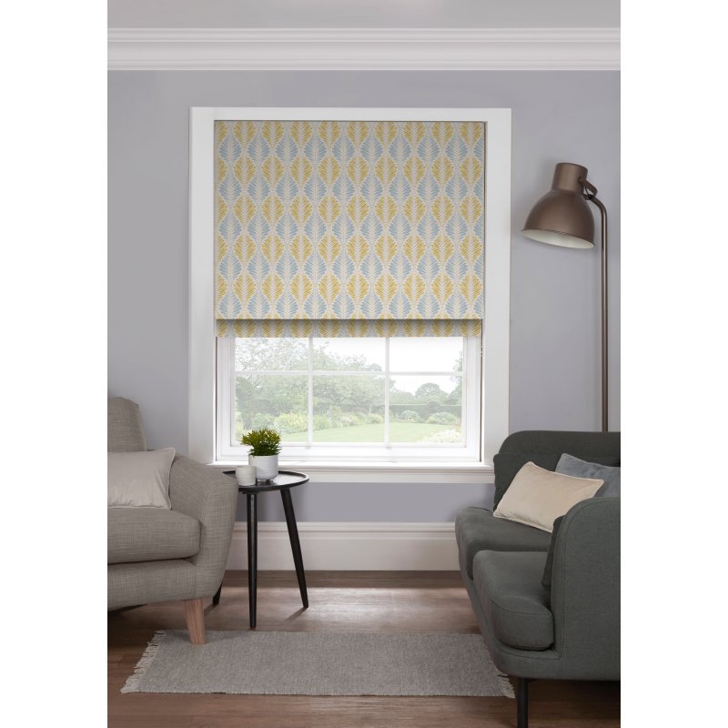Gordon John Style Furnishings Made to Measure Roman Blinds Clarion - Duck Egg