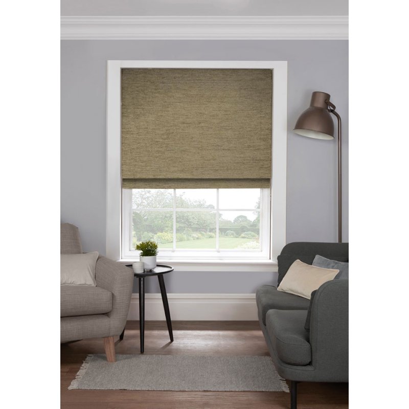 Gordon John Style Furnishings Made to Measure Roman Blinds Kent - Mushroom