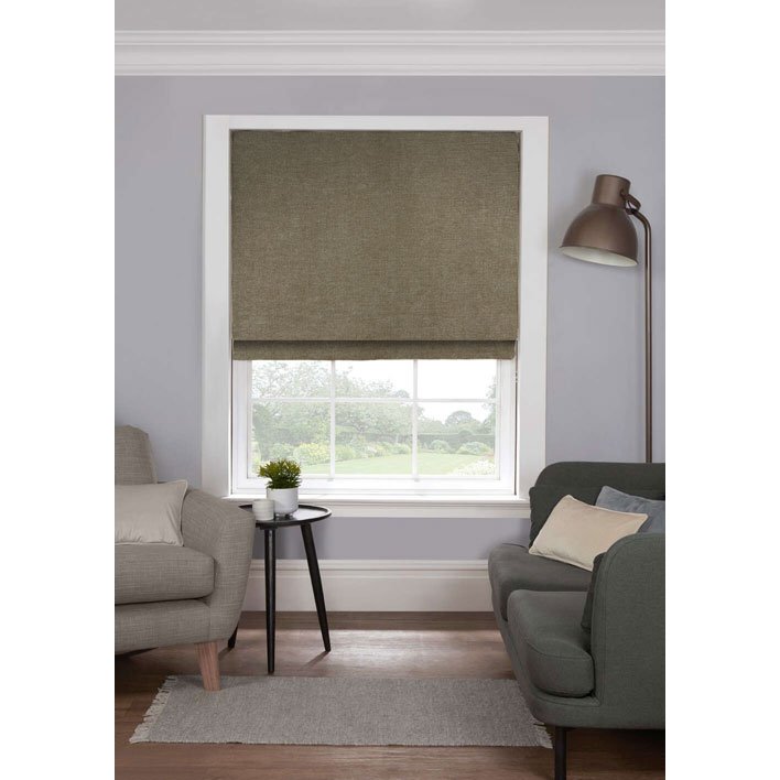 Gordon John Style Furnishings Made to Measure Roman Blinds Monaco Oatmeal