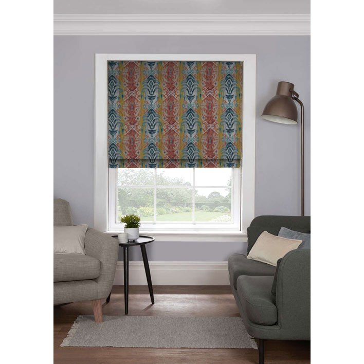 Gordon John Style Furnishings Made to Measure Roman Blinds Peru Multi