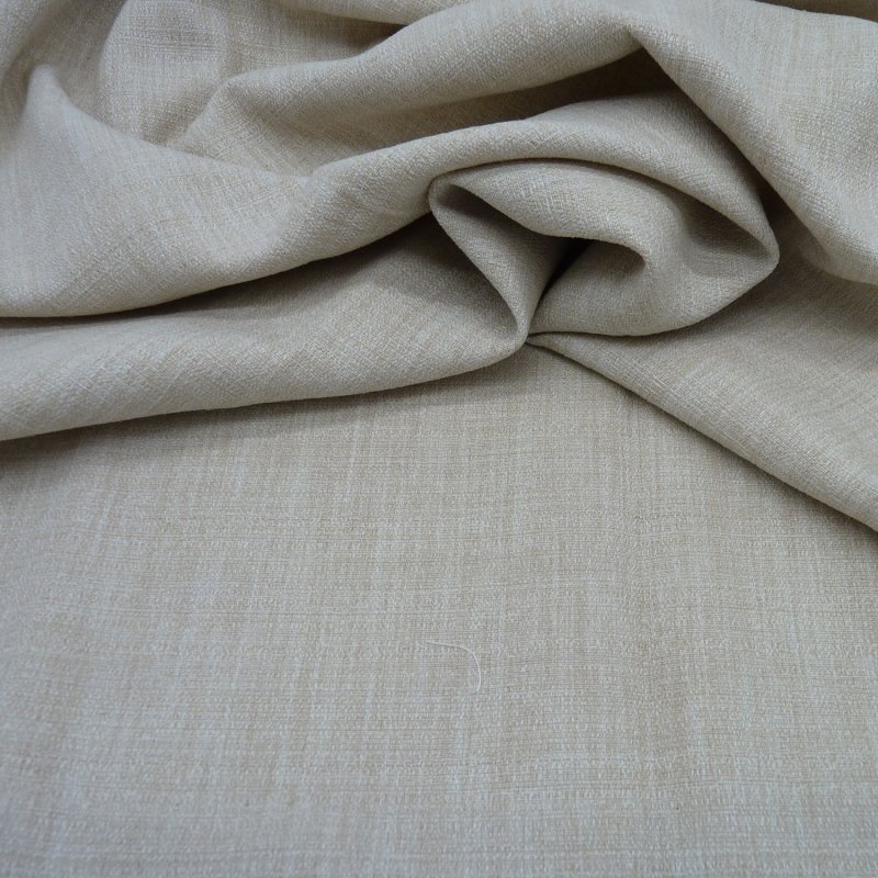 Close up of the rippled Prima fabric in Oyster