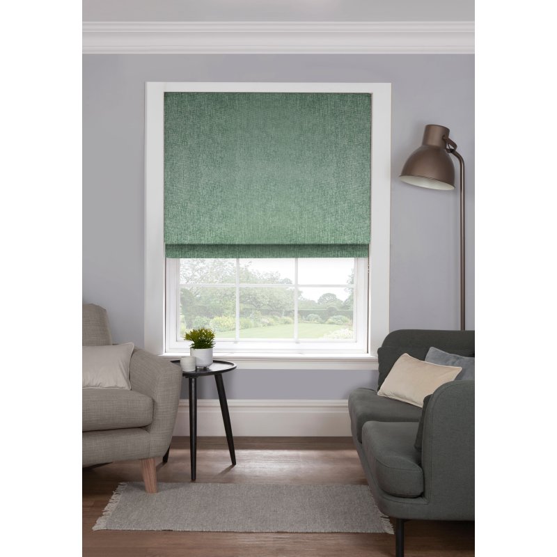 Gordon John Style Furnishings Made to Measure Roman Blinds Sevilla sea spray