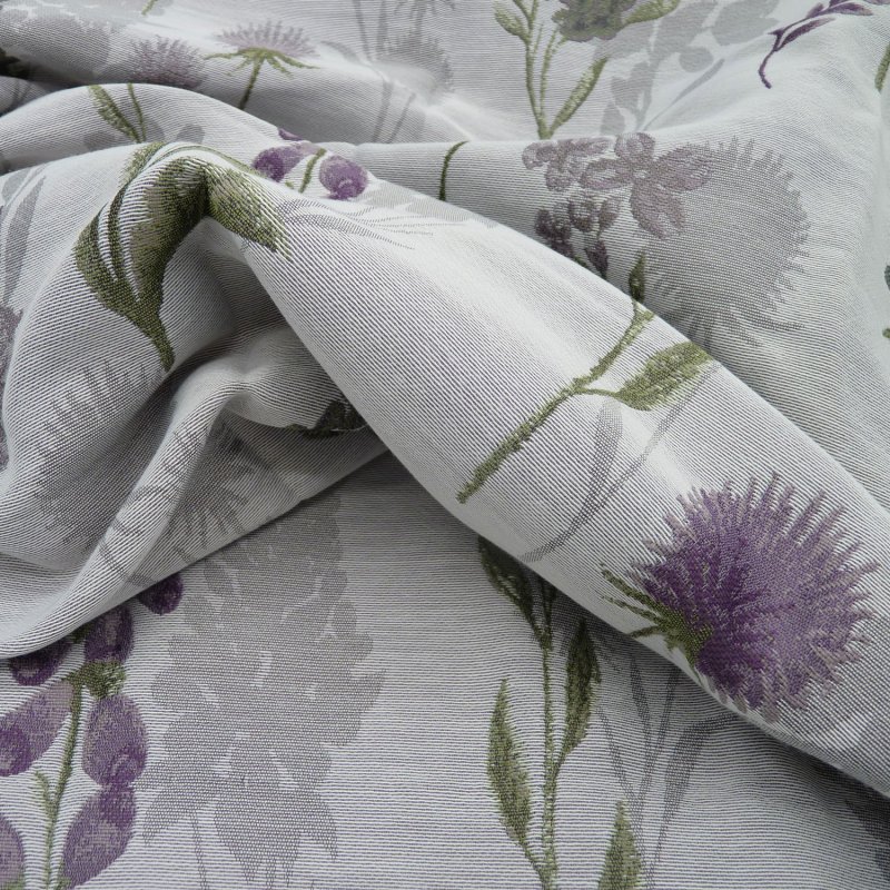 Close up of the rippled Toulon fabric in Mauve