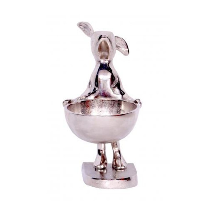 Quirky Barn Rabbit With Bowl