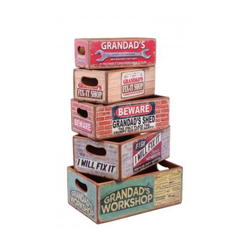 Quirky Barn Grandad Nesting Boxes