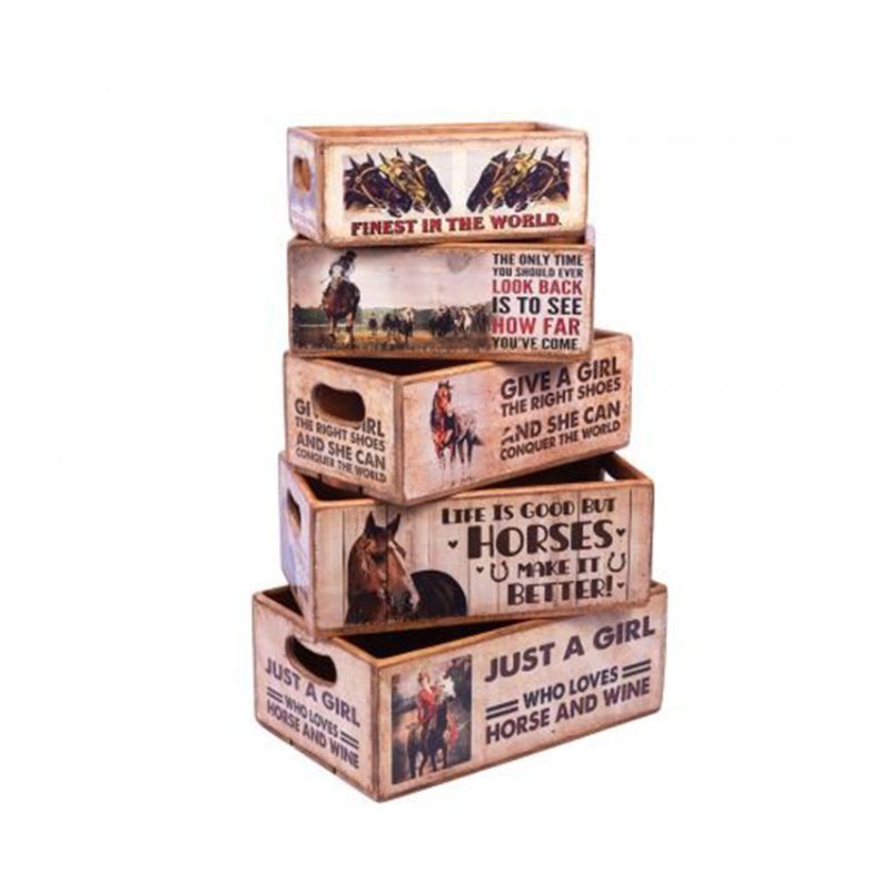 Quirky Barn Horses Nesting Boxes