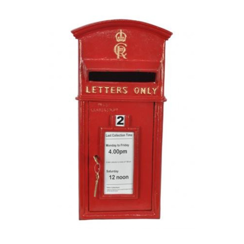 Quirky Barn King Charlies CR III Post Box