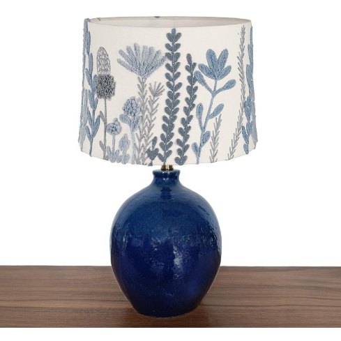 Aquarelle Home Selene Indigo Base Harvest Cloud Shade