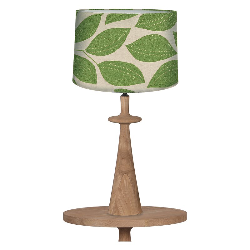 Aquarelle Home Blake Almond Base With Pemberley Grass Shade