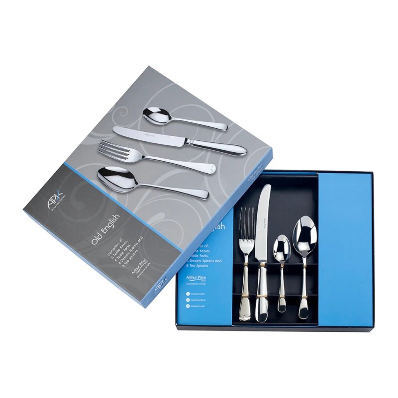 Arthur Price Old English 32 Piece Cutlery Set