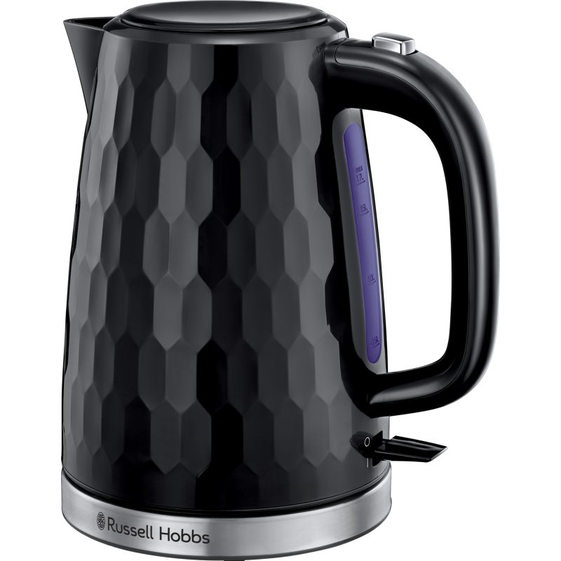 Russell Hobbs Honeycomb Kettle Black