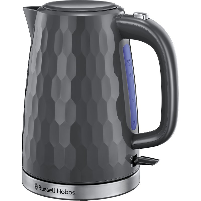 Russell Hobbs Honeycomb Kettle Grey