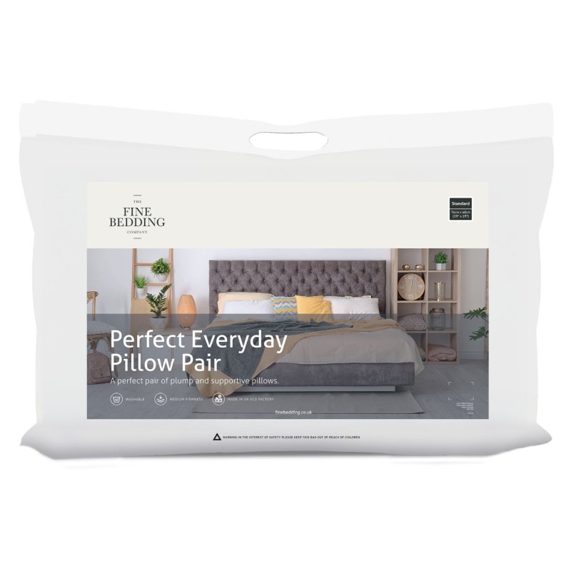 The Fine Bedding Company Everyday Pillow Pair