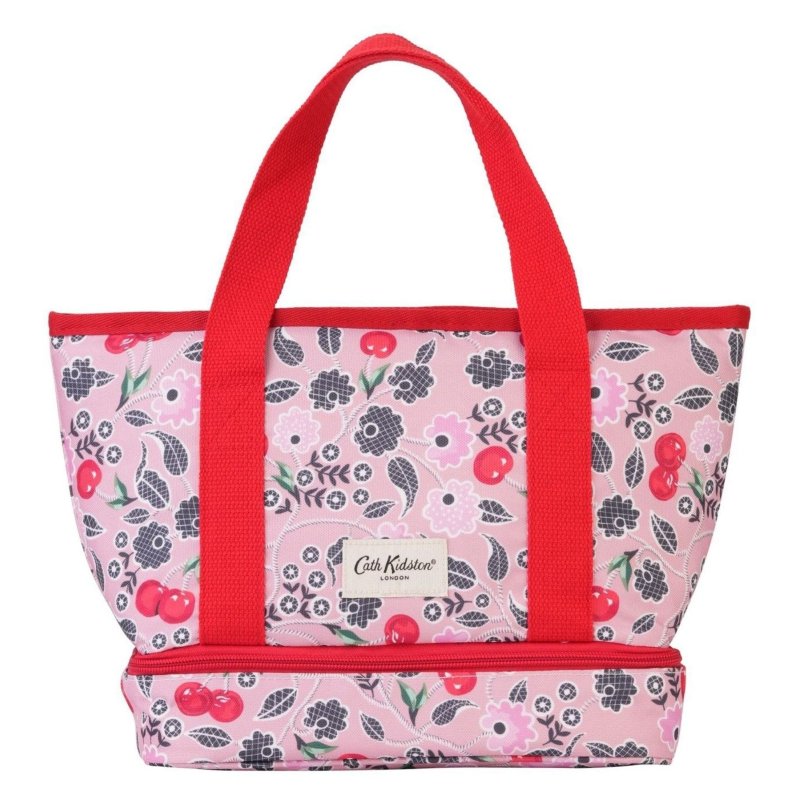 Cath Kidston Cath Kidston Cherry Small Tote Lunch Bag