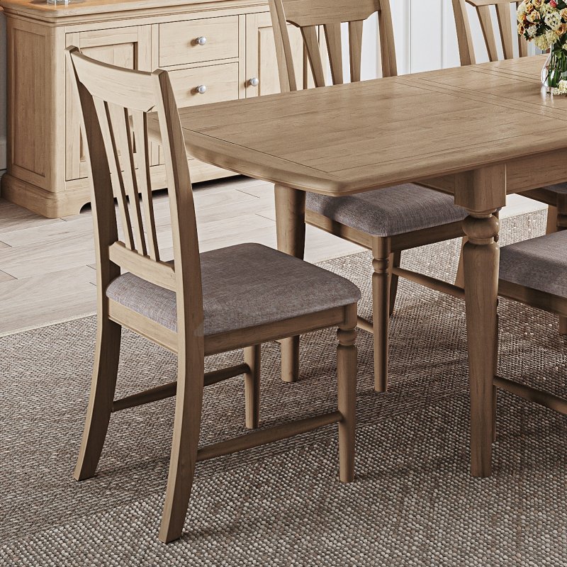 Broadway Wooden Dining Chair In Oak lifestyle