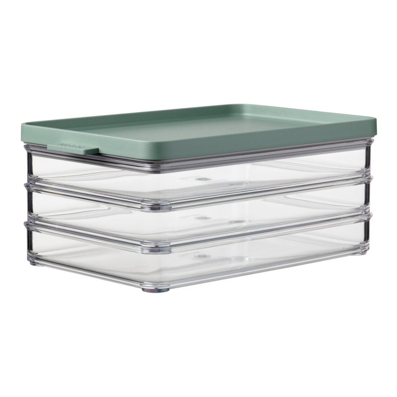 Mepal Mepal Ominia Nordic Sage 3 Layer Fridge Box
