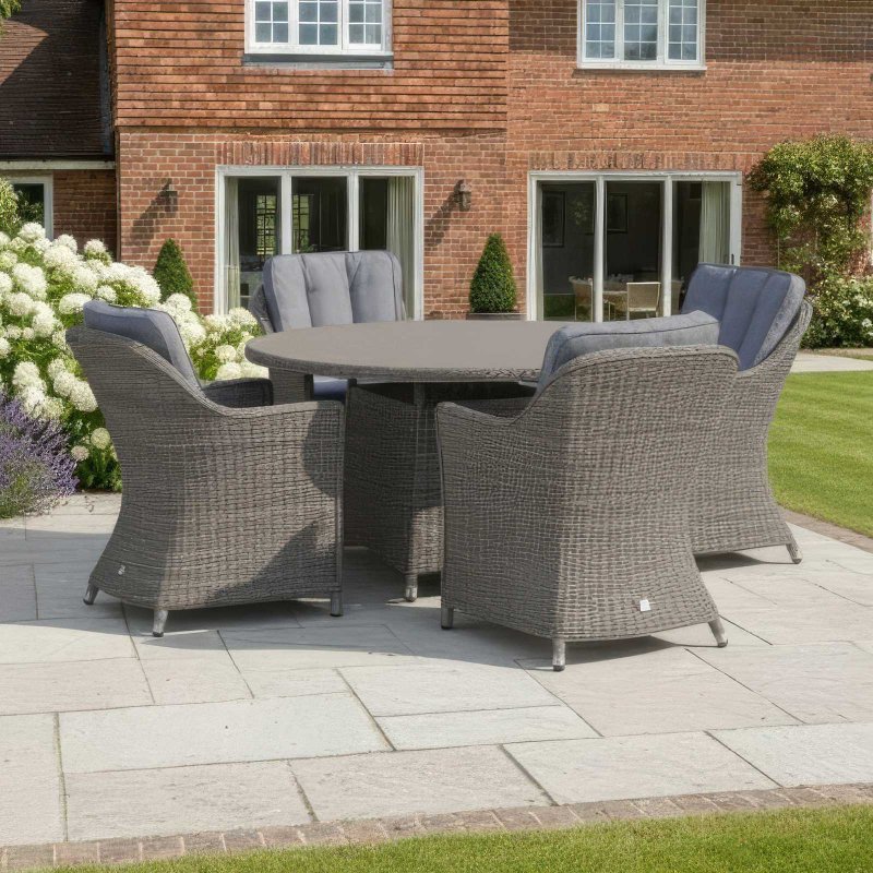 Ivy 4 Seater Round Dining Set lifestyle