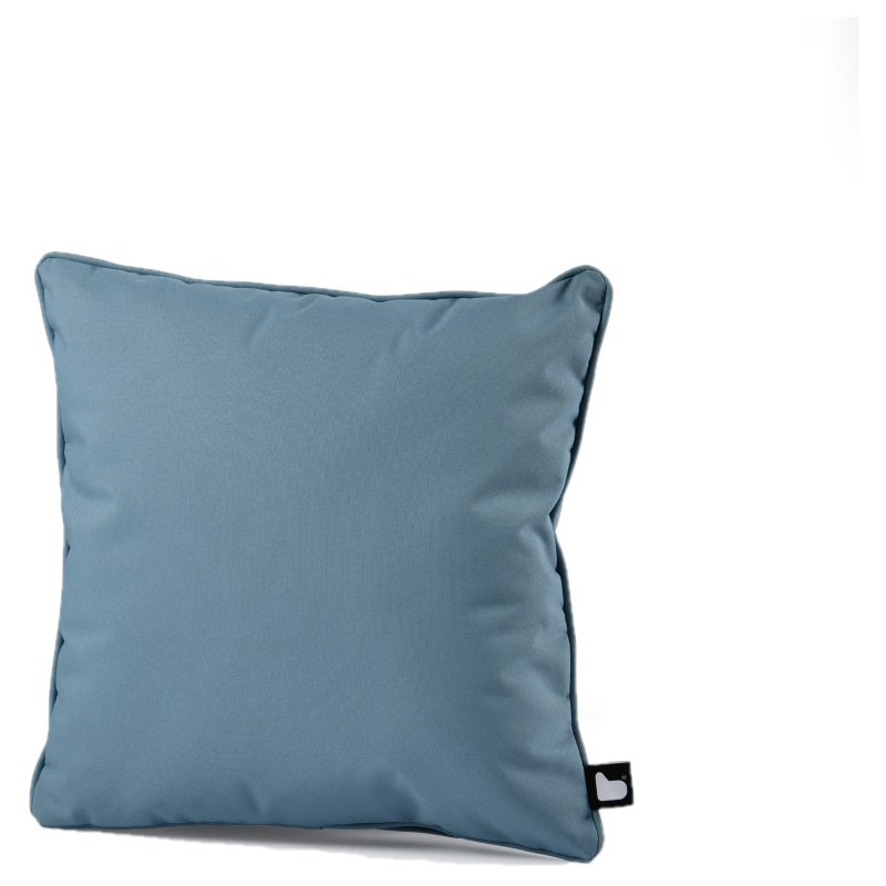 Outdoor Cushion In Sea Blue white background