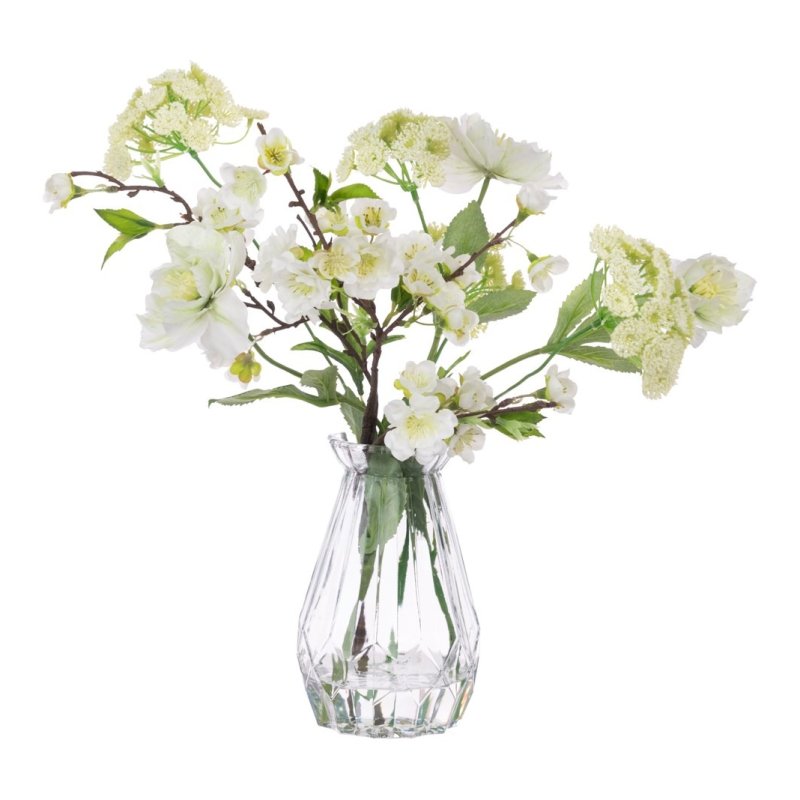 Floralsilk Cow Parsley And Blossom In A Vase