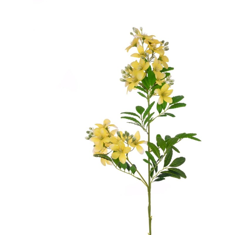 Floralsilk Jasmine Stephanense Spray Yellow