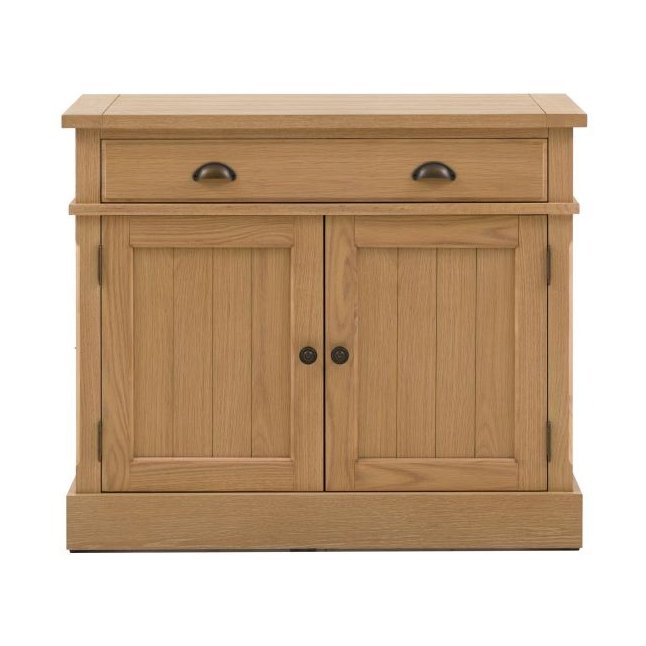 Gallery Direct Eton 2 Door Sideboard In Natural white background
