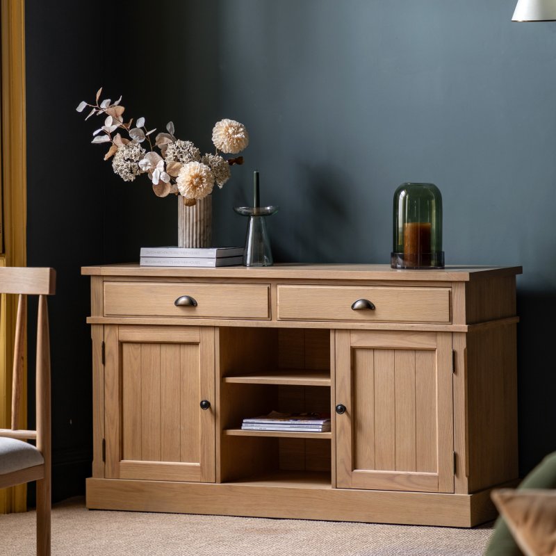 Gallery Direct Gallery Direct Eton 2 Door 2 Drawer Sideboard in Natural