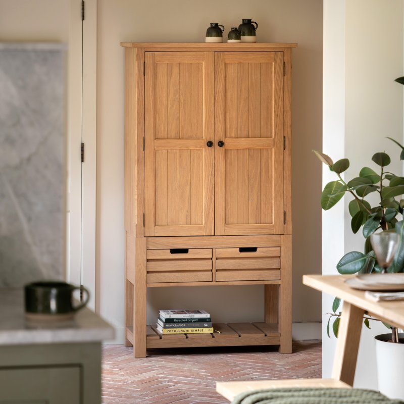 Gallery Direct Gallery Direct Eton Larder Cupboard in Natural