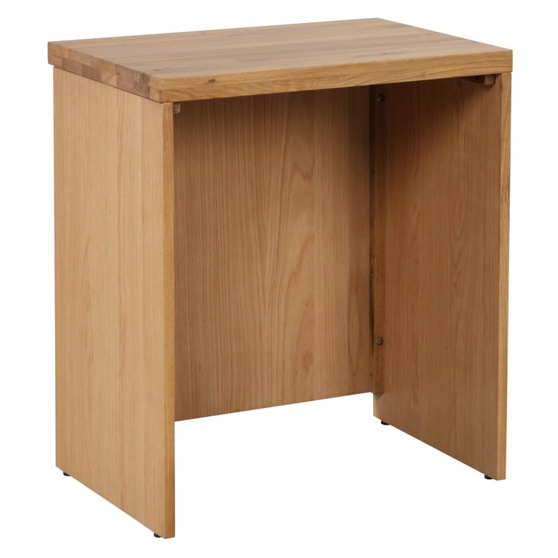 Fusion Oak Open Desk white background