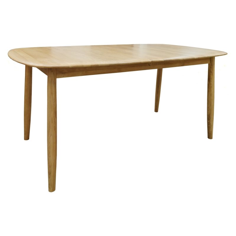 Malmo 1.6m Extending Dining Table white background