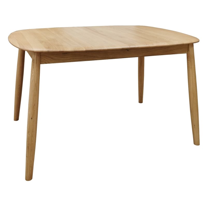 Malmo Small Extending Dining Table white background