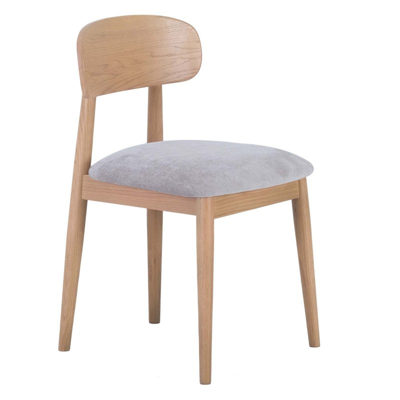 Malmo Wooden Dining Chair white background