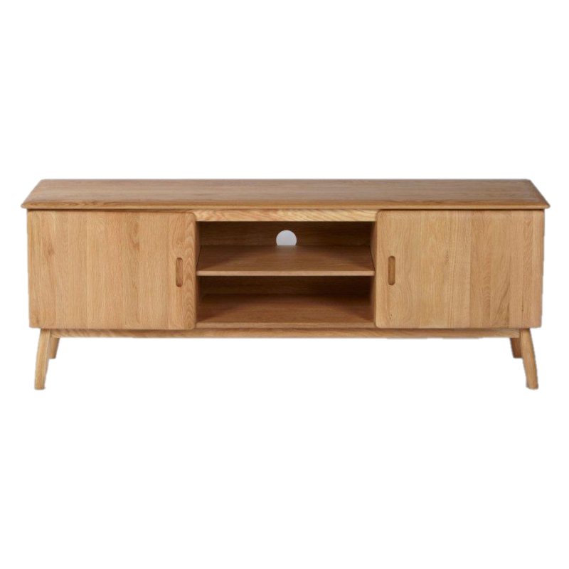 Malmo Large TV Unit white background