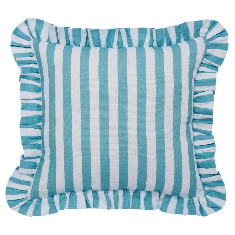 Helena Springfield Helena Springfield Candy Stripe Cushion Aqua
