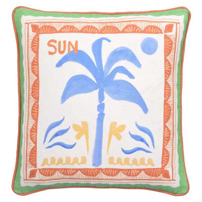 Fusion Soleil Palm Outdoor Cushion Multi