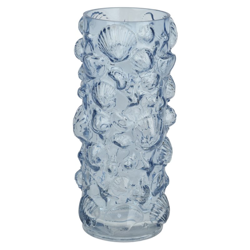 Kaemingk Sky Blue Bubbled Vase