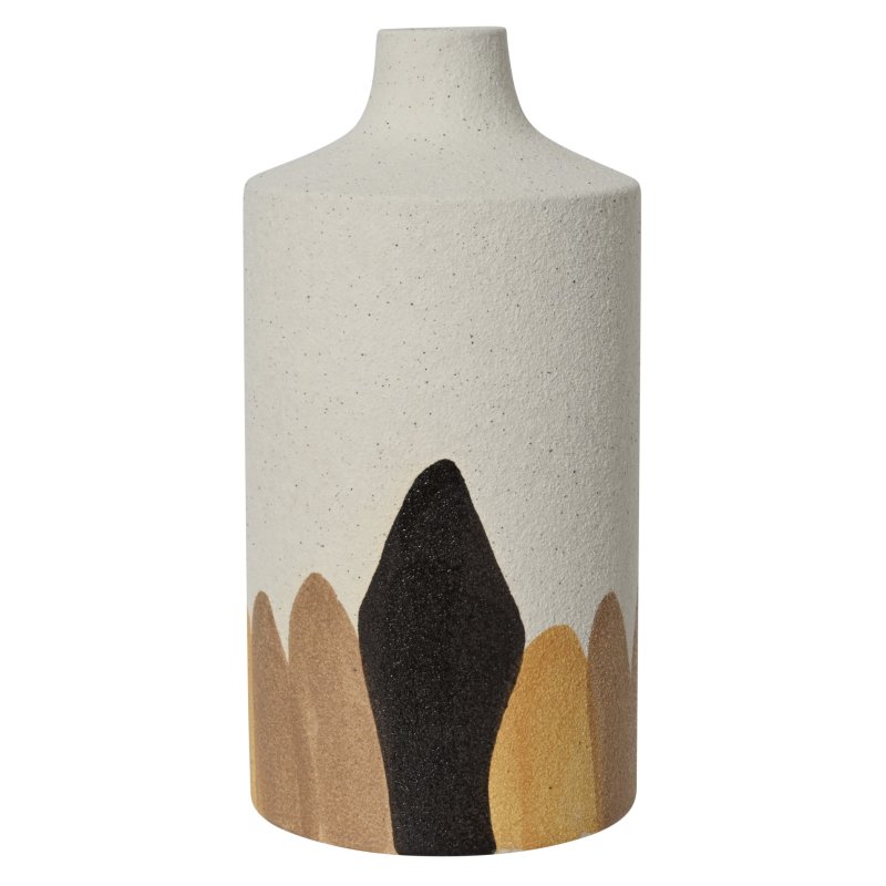 Kaemingk Painted Stoneware Vase