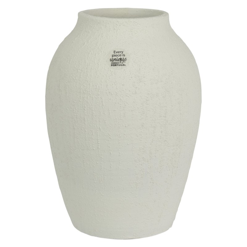 Kaemingk White Sand Vase