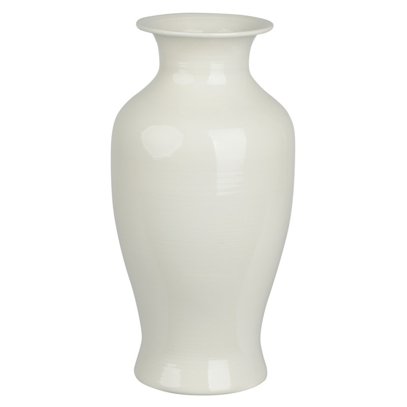 Kaemingk Off White Vase 35cm