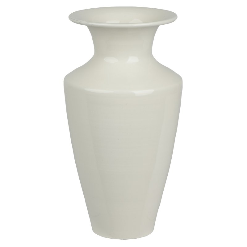 Kaemingk Off White Vase 33cm