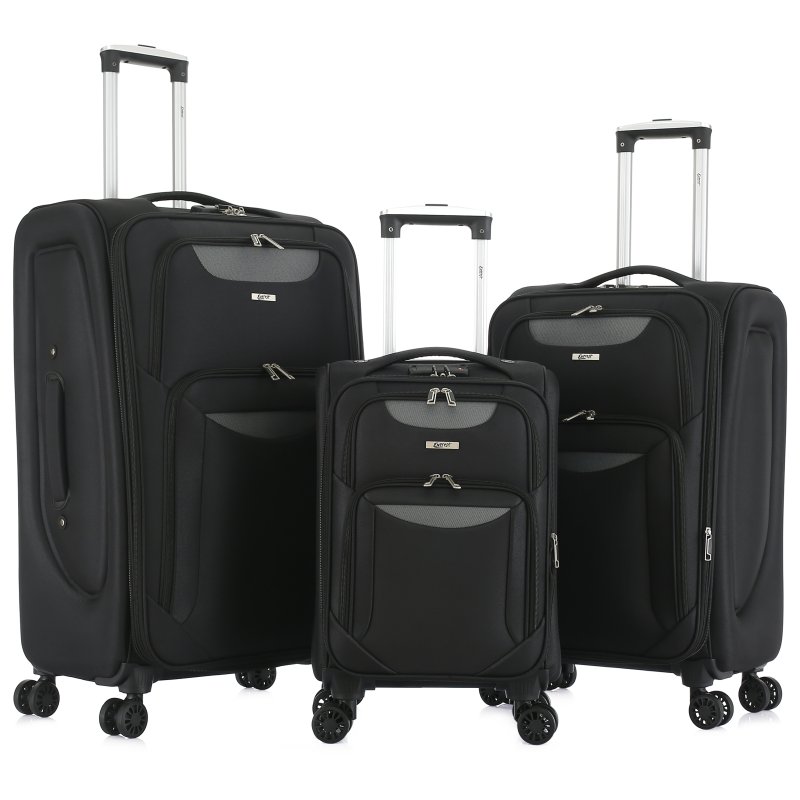 Everest Soft Shell Cases Black/Grey Group shot